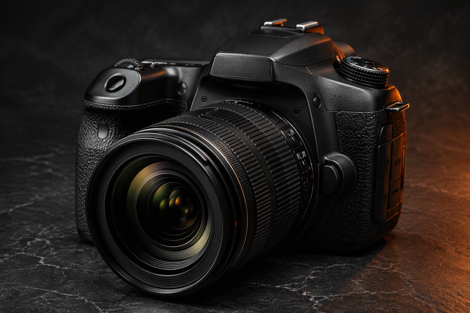 Ilustrační fotografie digitální zrcadlovky