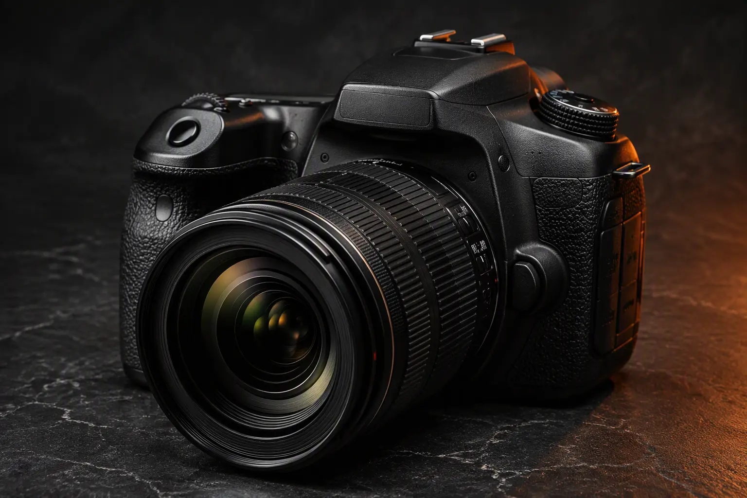 Ilustrační fotografie digitální zrcadlovky